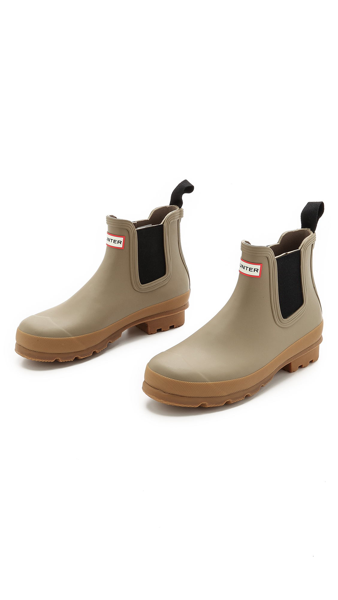 two tone chelsea boots