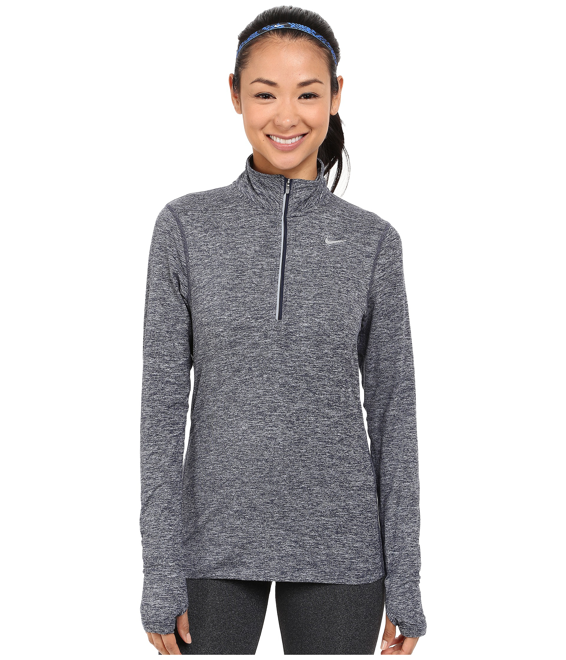 nike dri fit element half zip