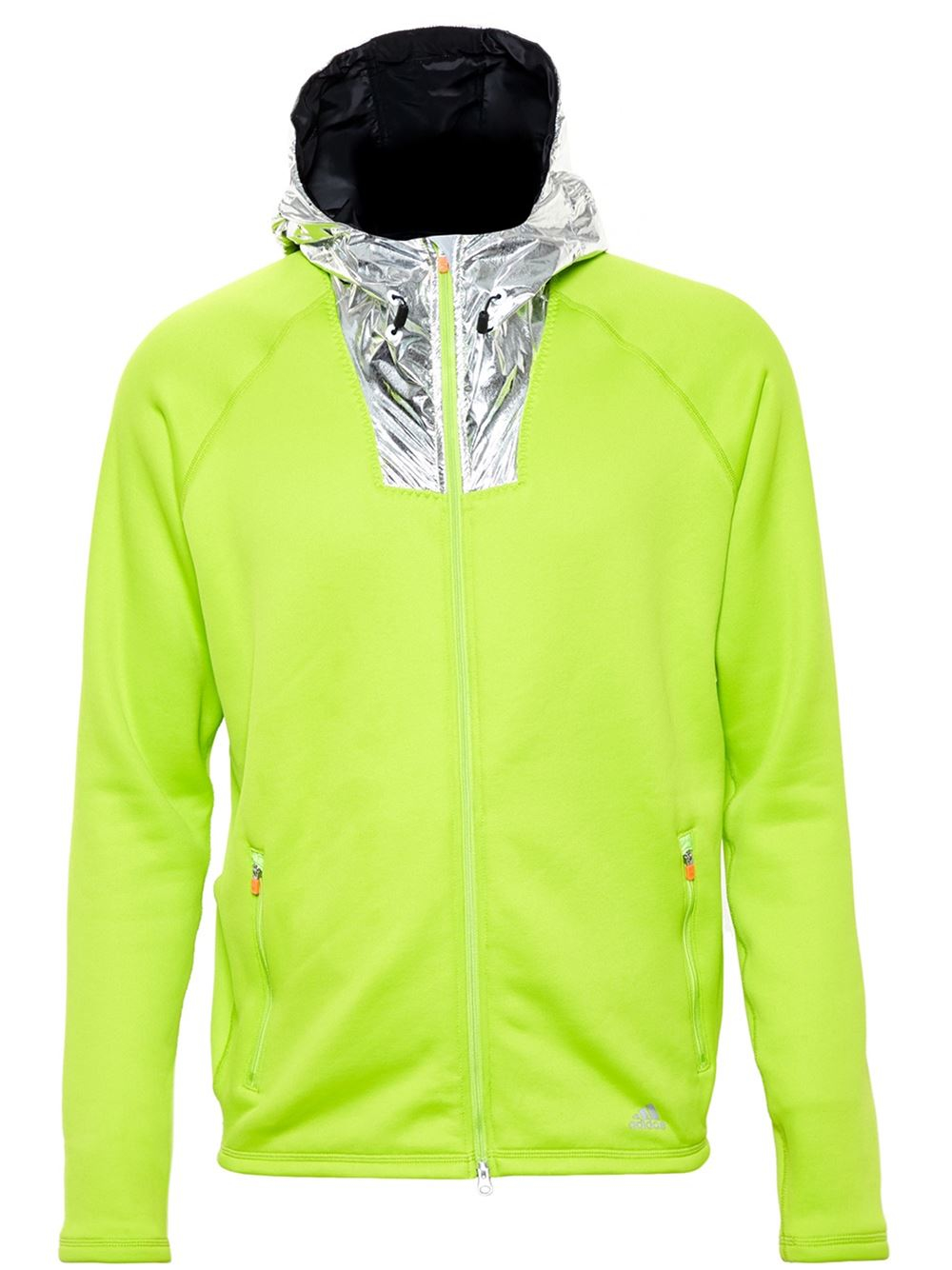 Adidas Hooded Zip Jacket in Green for Men (unavailable) | Lyst