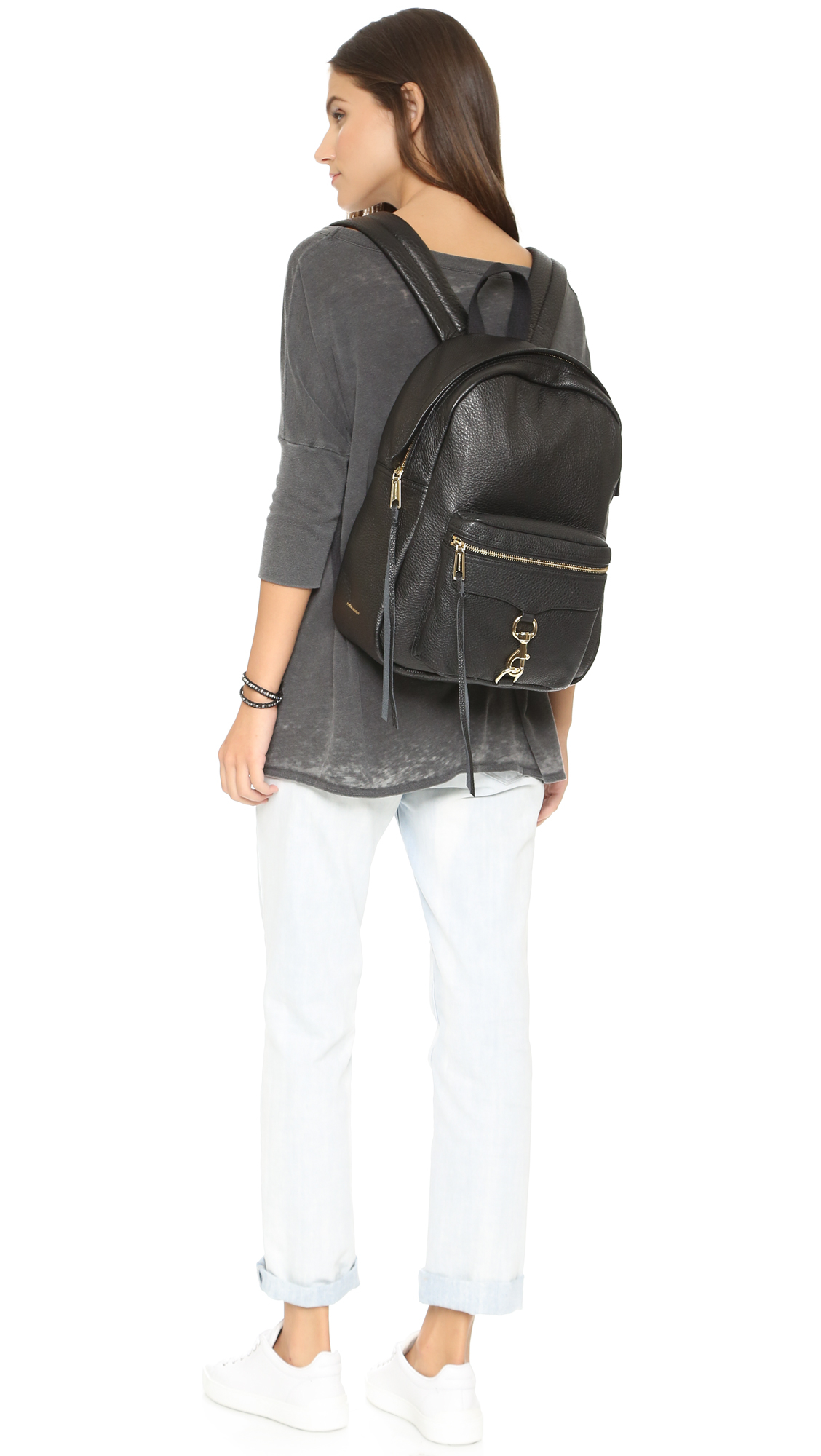 Rebecca Minkoff Mab Backpack - Black | Lyst