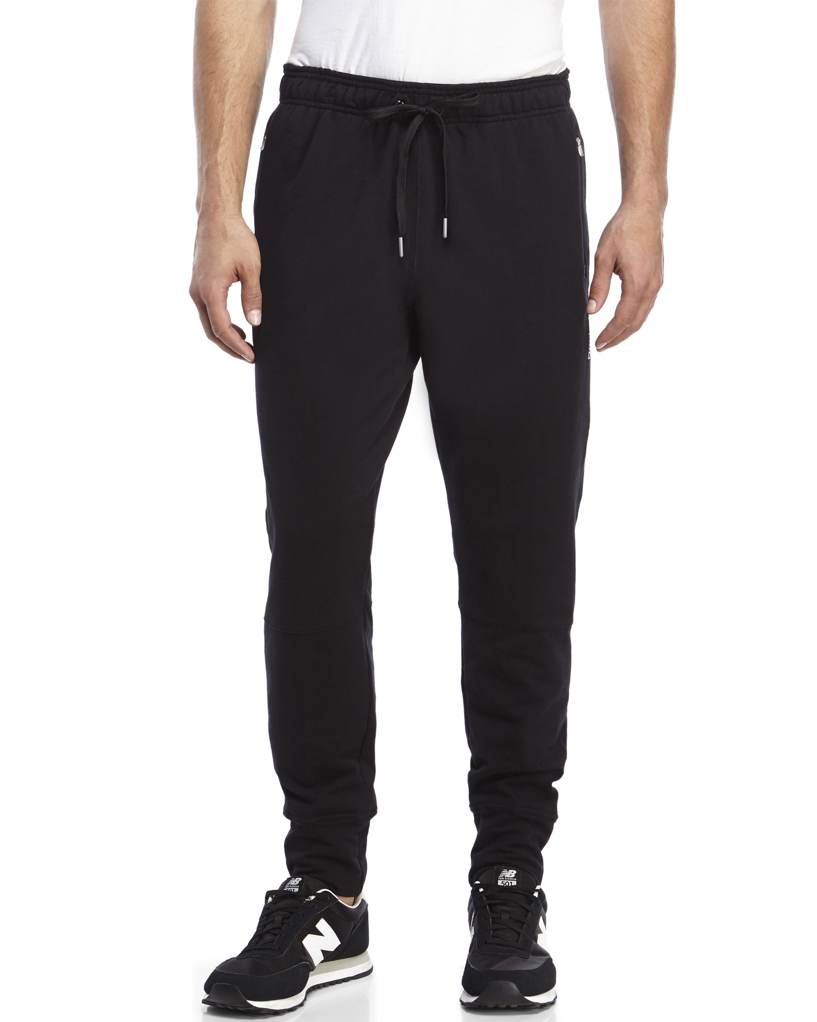 Lyst - Reebok Zip Pocket Sweatpants in Black for Men