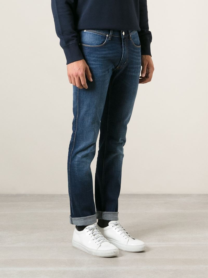 Acne Studios 'max Prince' Slim Fit Jeans in Blue for Men - Lyst
