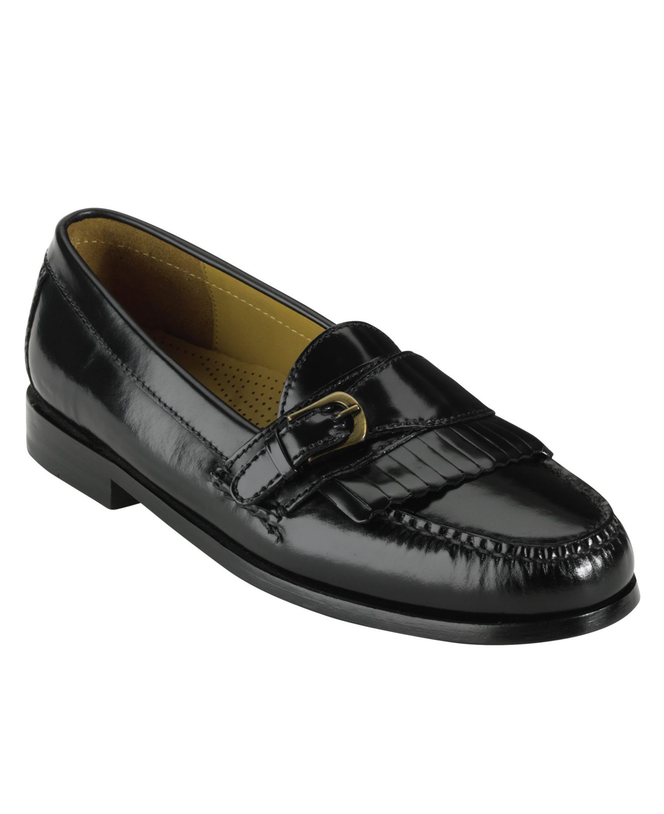 Cole haan Pinch Buckle Loafers in Black for Men | Lyst
