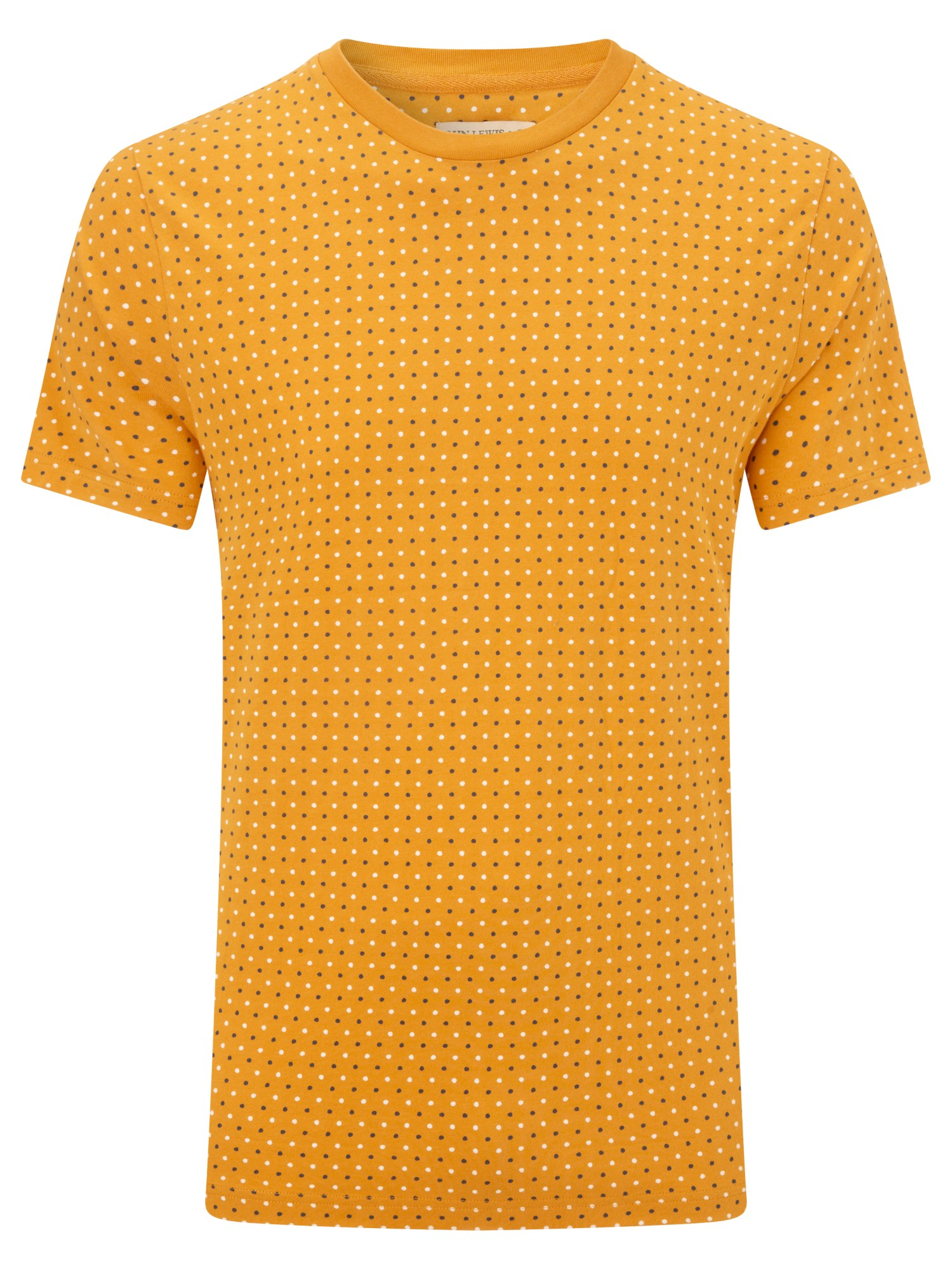 John Lewis Orange Polka Dot Short Sleeved Cotton TShirt for Men Lyst