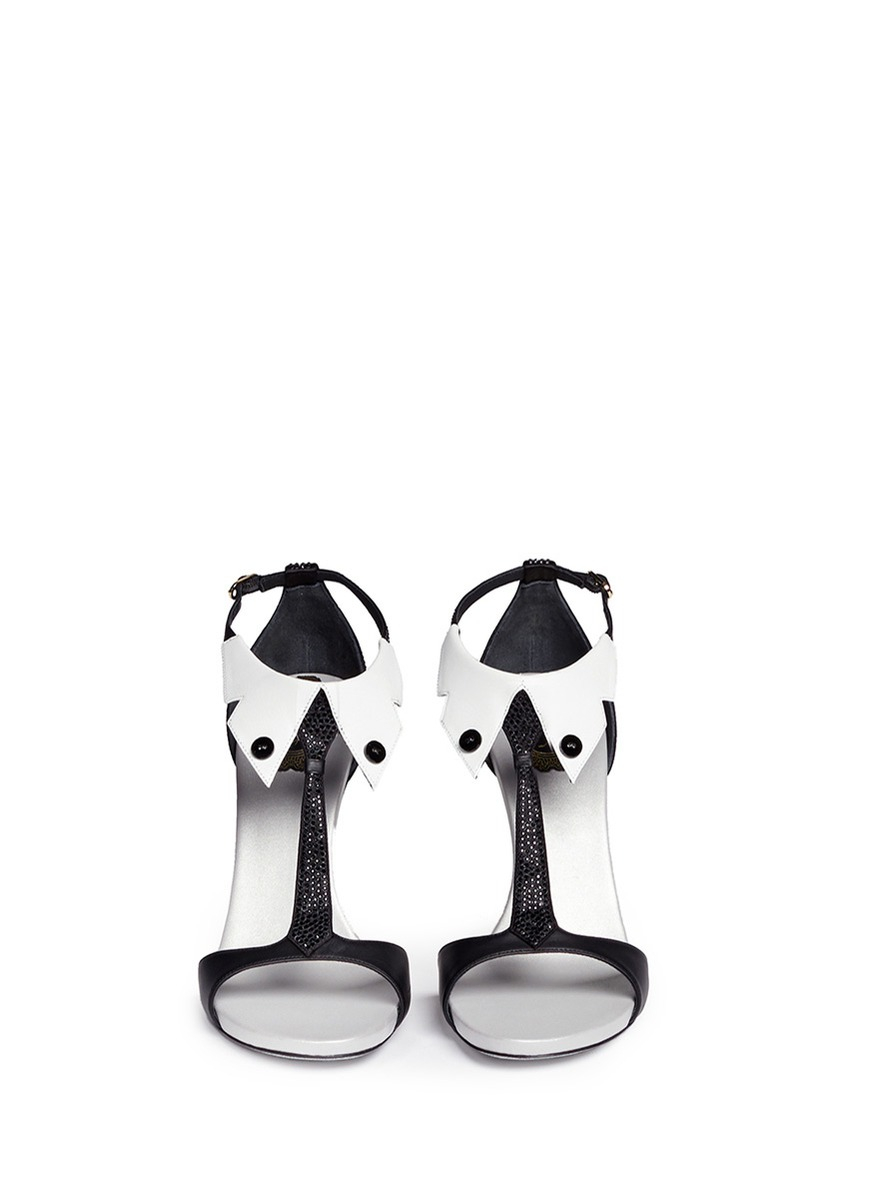 tuxedo sandals