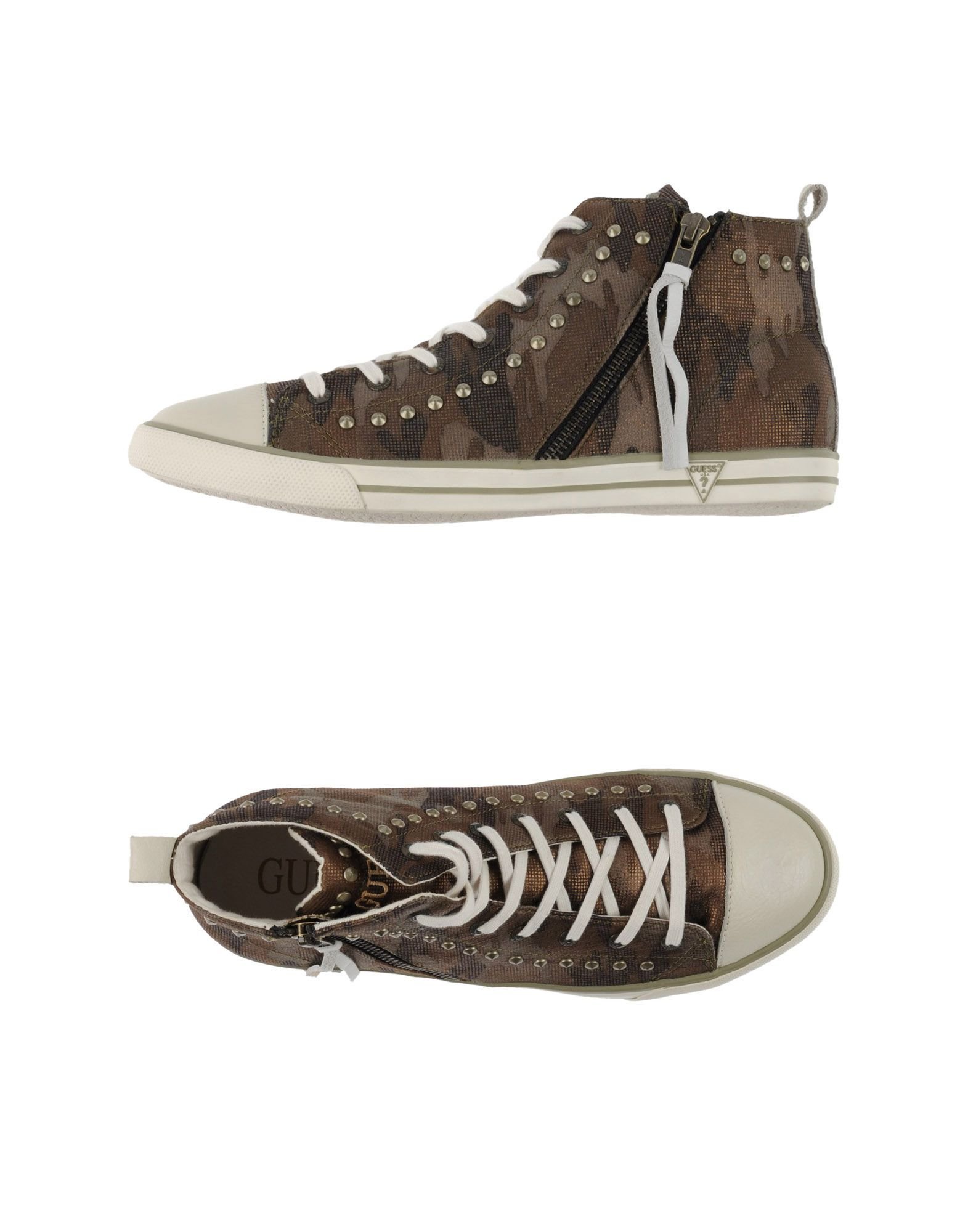guess brown trainers