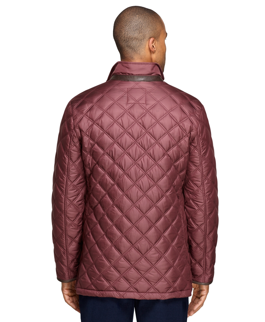 Brooks Brothers Quilted Jacket in Burgundy (Red) for Men - Lyst