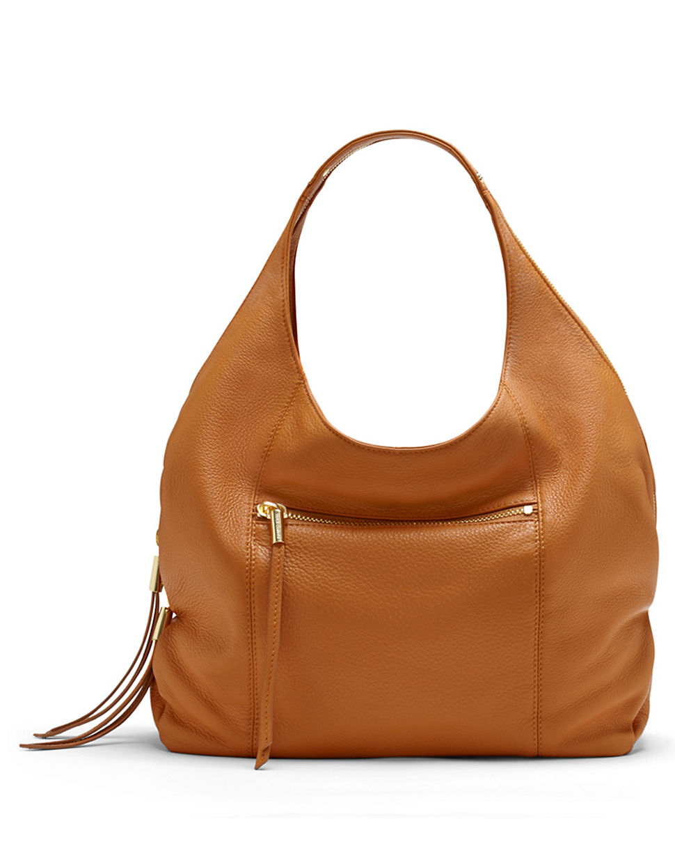 Lyst - Vince Camuto Zoe Leather Hobo Bag in Brown