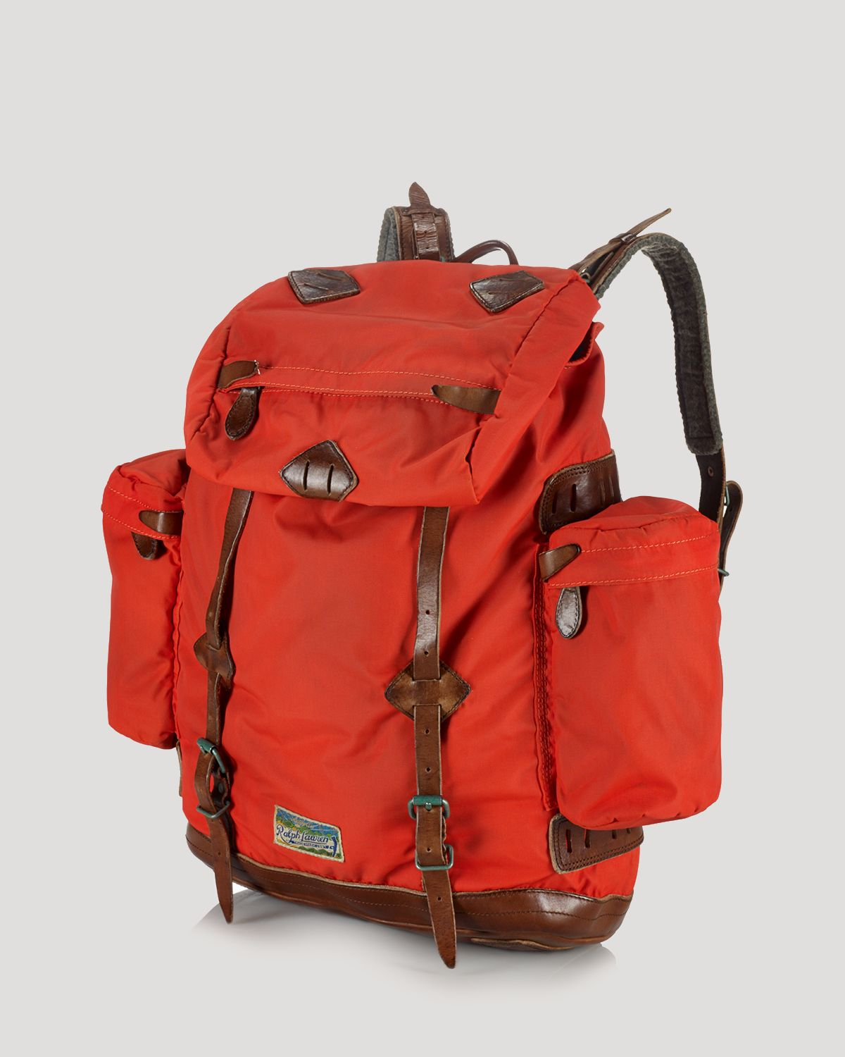 Ralph Lauren Polo Canvas Yosemite Backpack in Orange for Men - Lyst