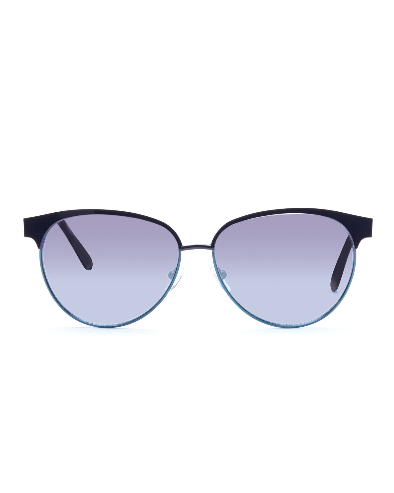 Cole Haan C6115 Two-Tone Navy & Blue Wayfarer Sunglasses