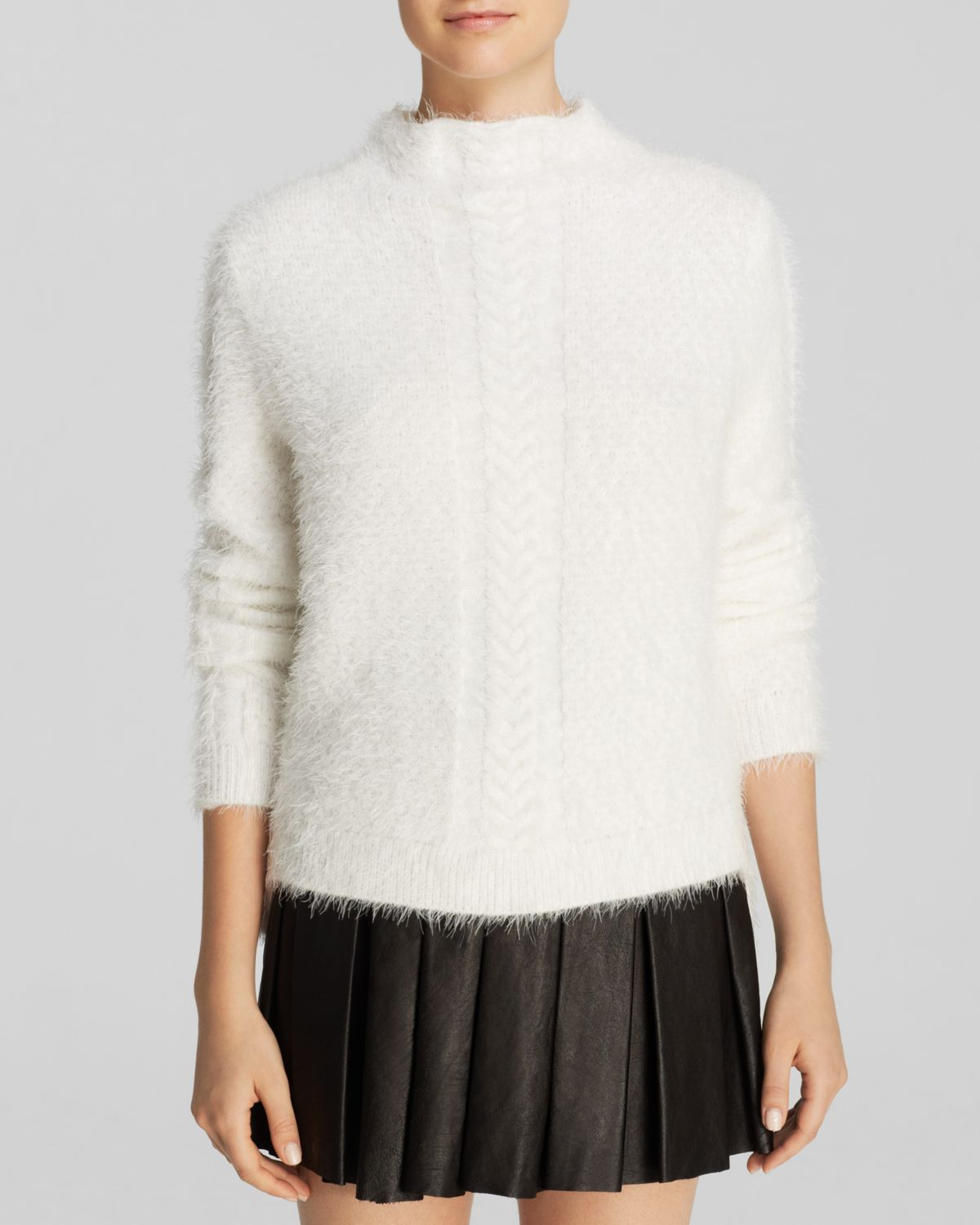 french connection white sweater
