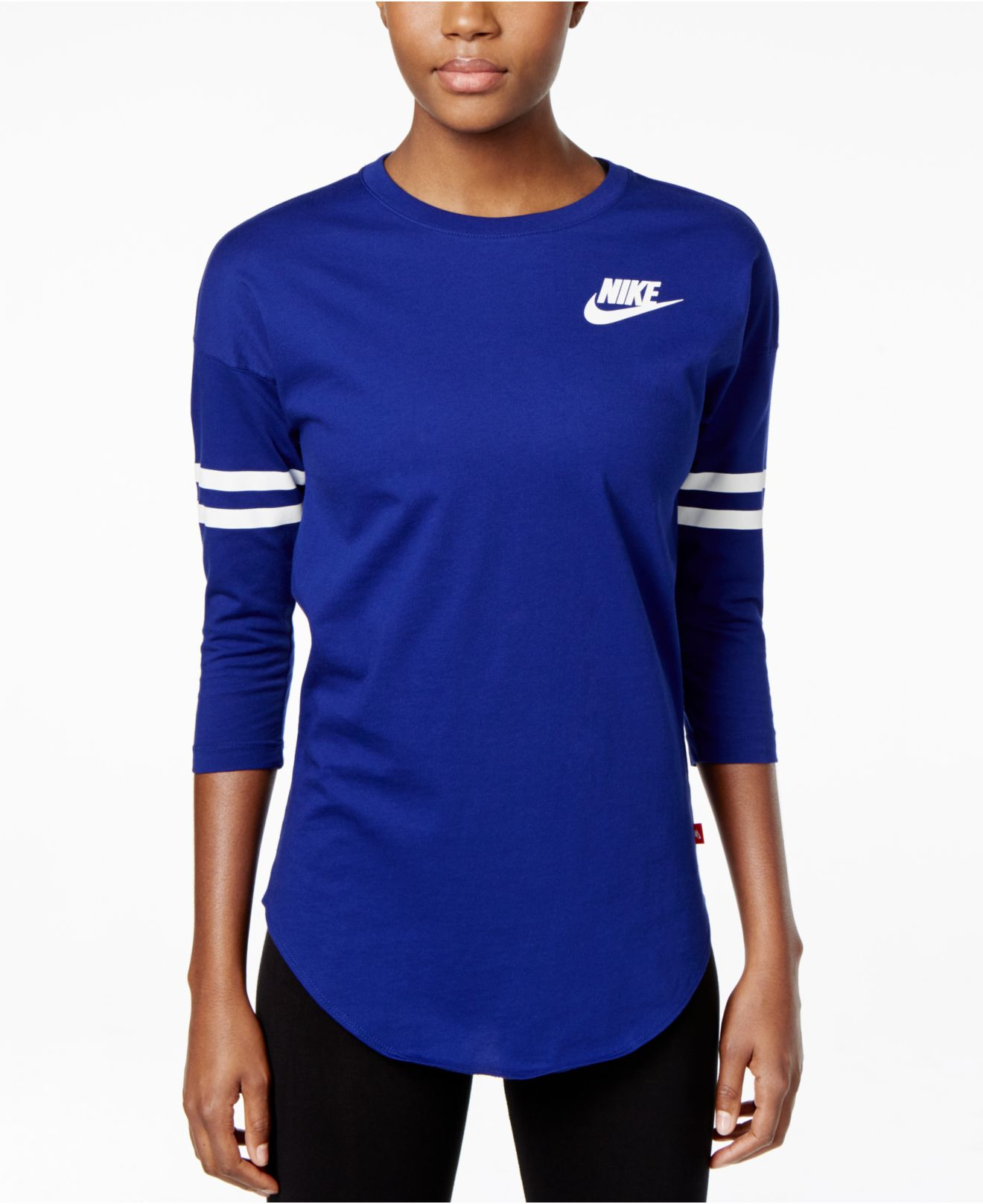 nike three quarter sleeve
