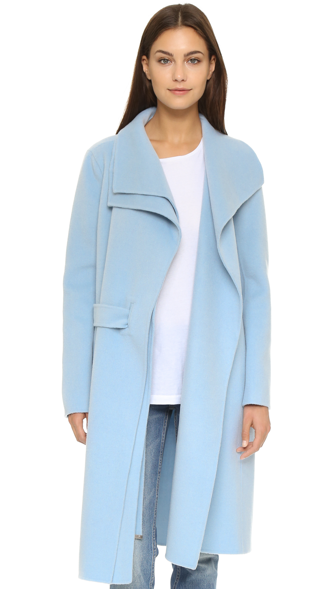 vince blue coat