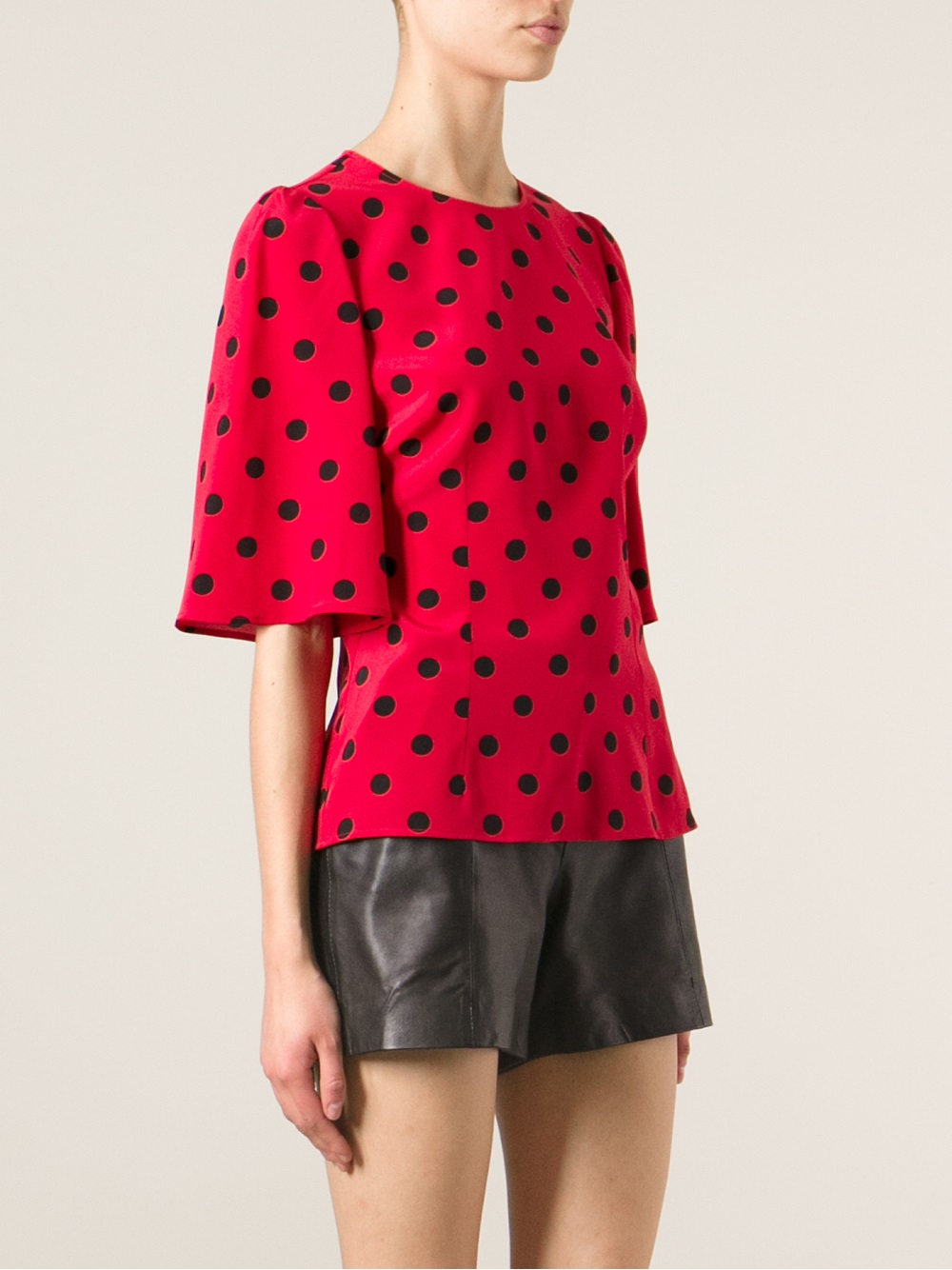 A Polka-dot blouse – Ladulsatina