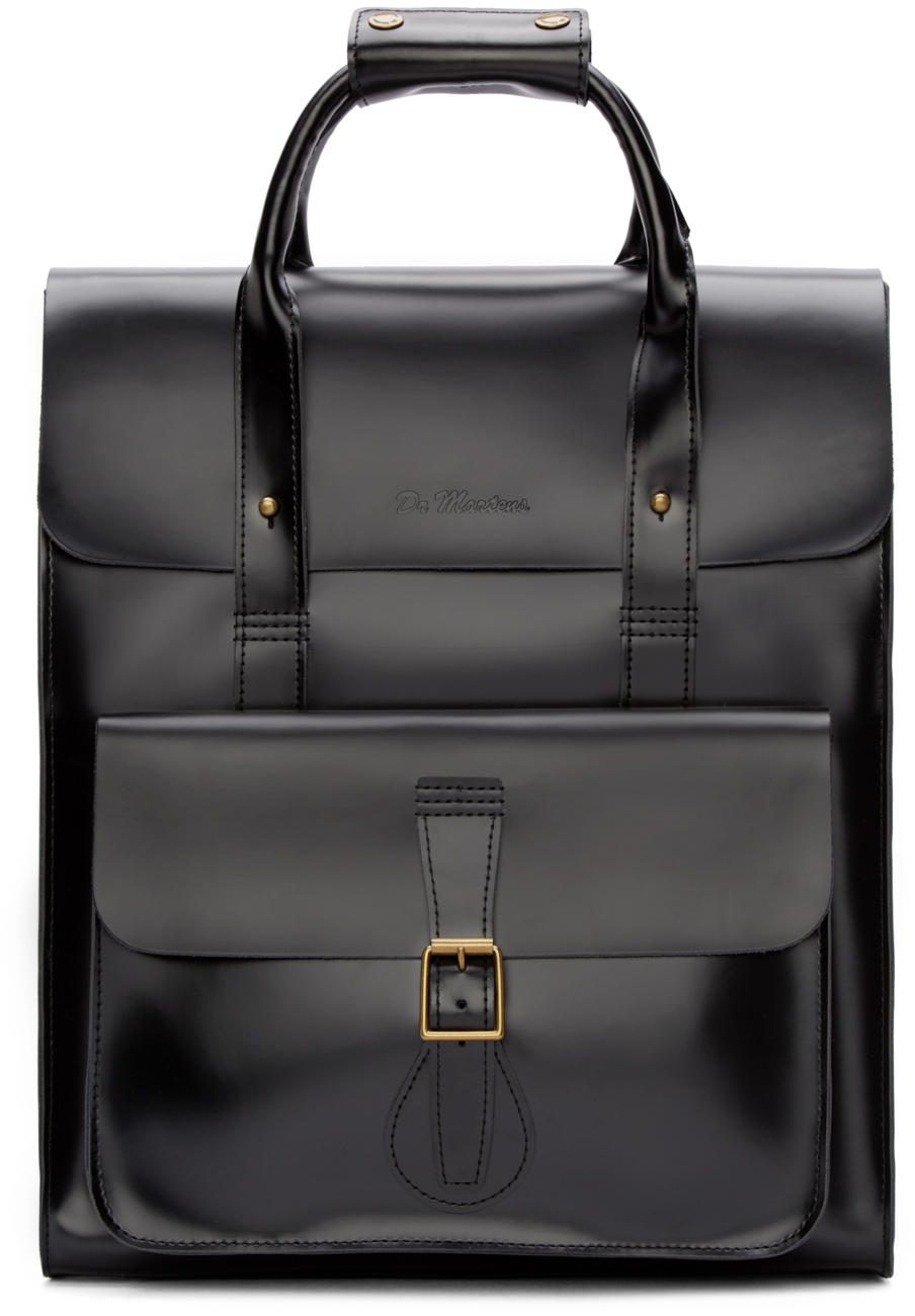 dr martens leather rucksack