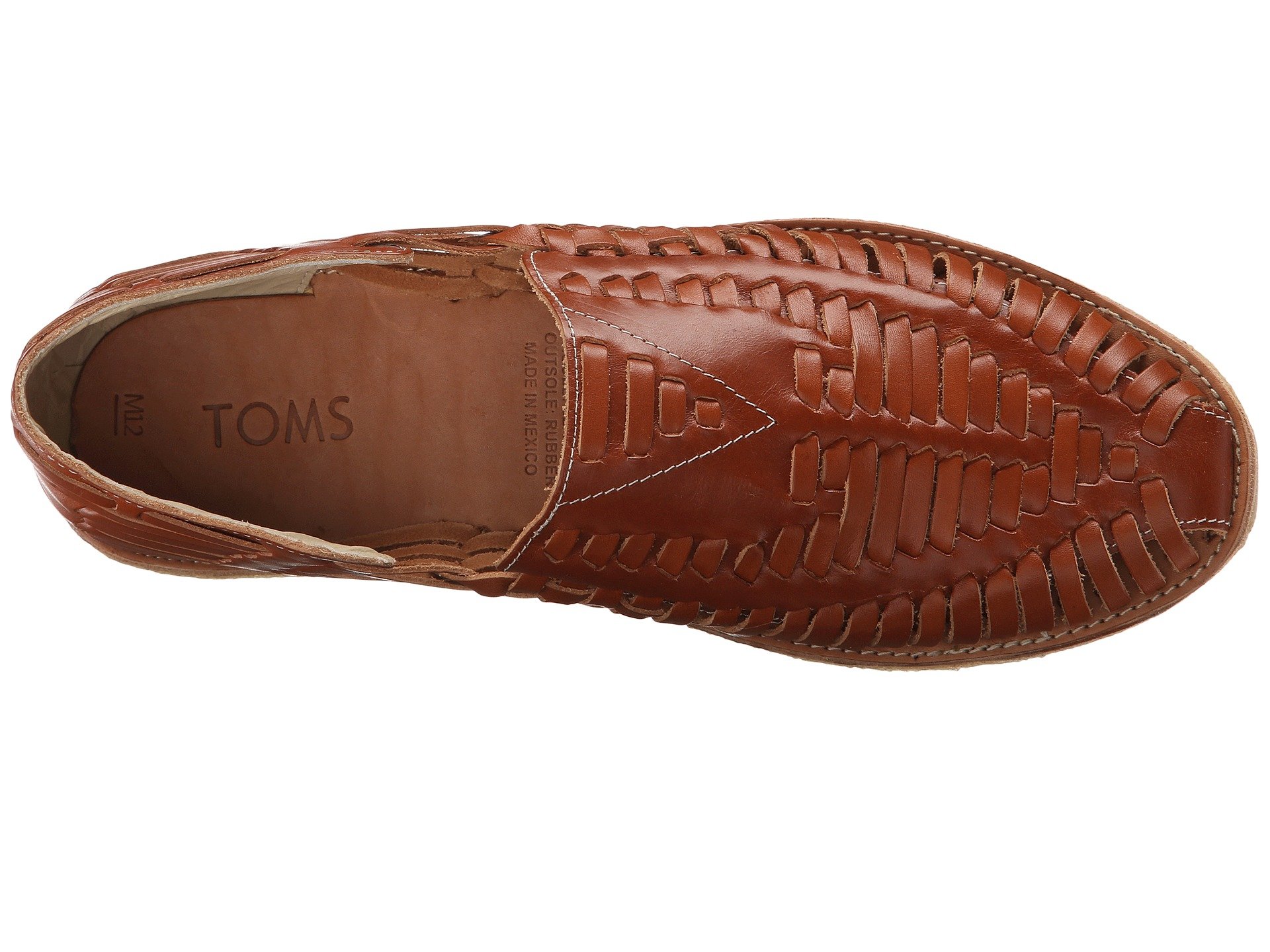 TOMS Huarache Slip on in Brown for Men Lyst