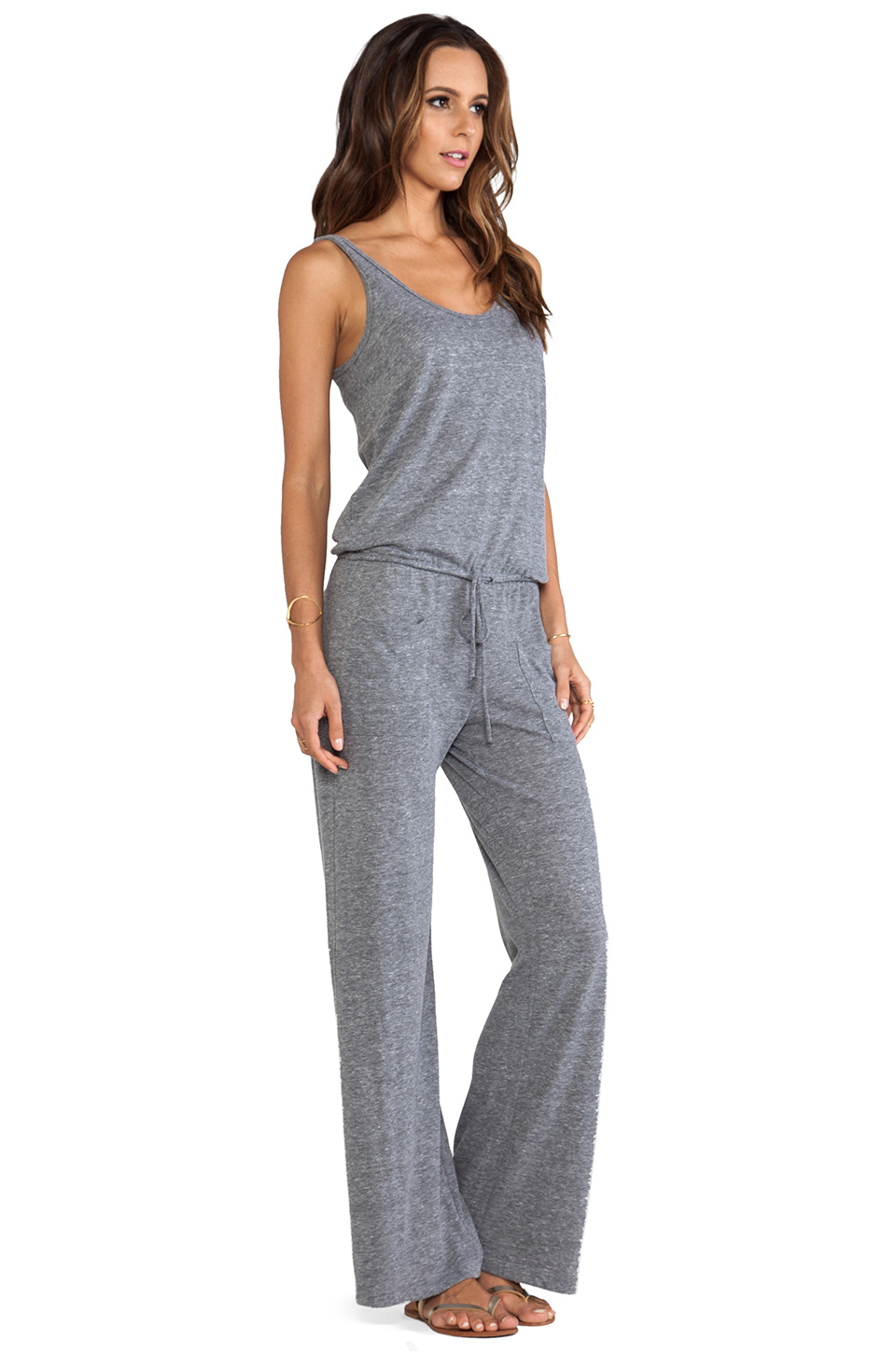 Lyst C&C California Jumpsuit in Gray