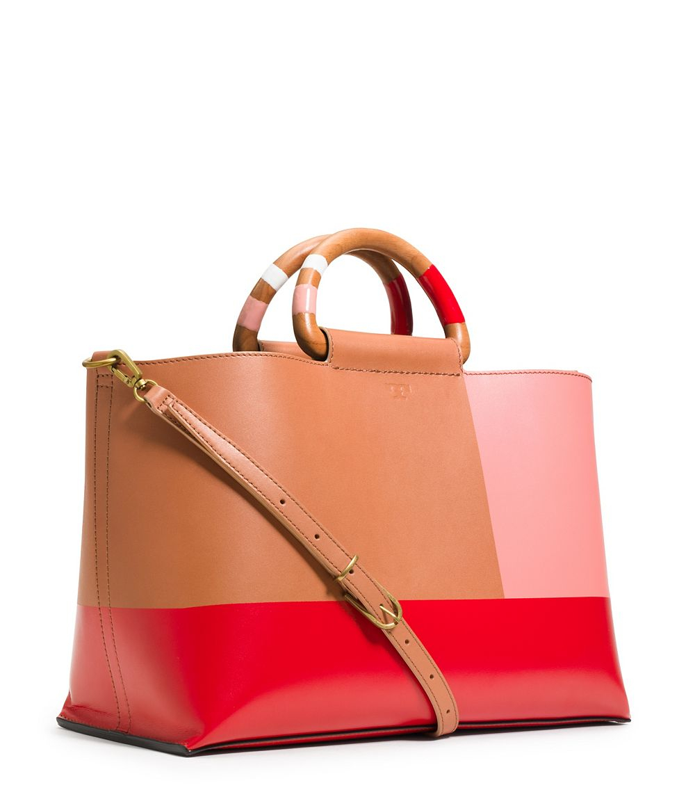 tory burch benton color block