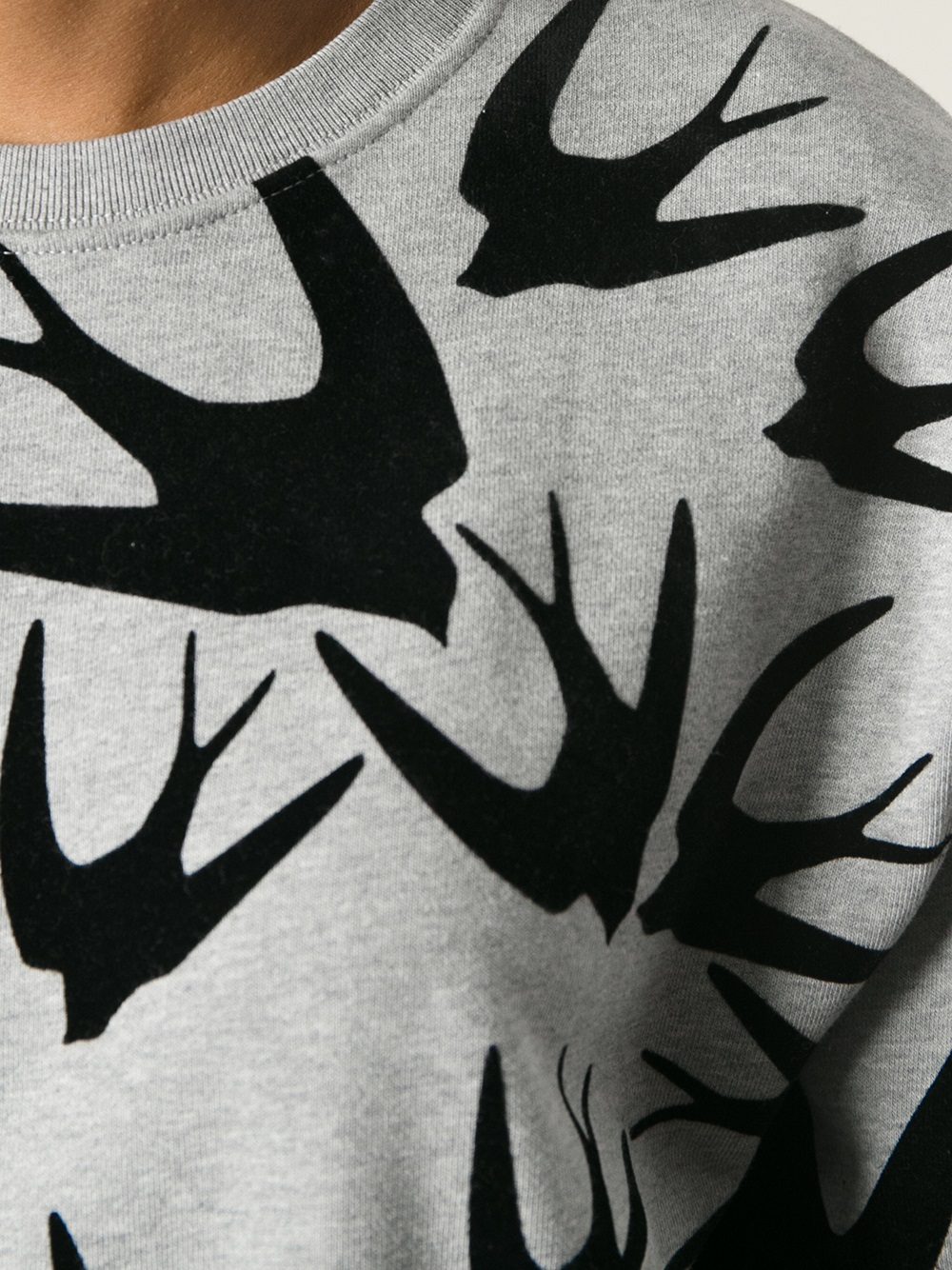Alexander mcqueen clearance bird sweater