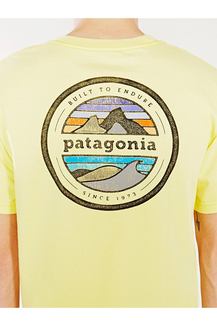 patagonia shirt yellow