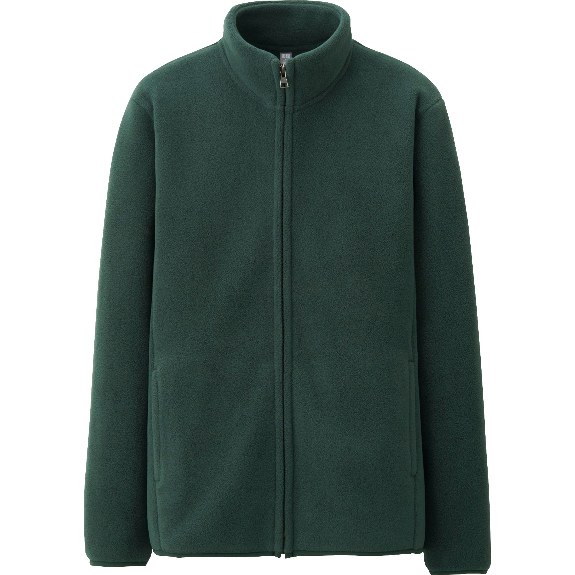 Uniqlo Men Fleece Full-Zip Long Sleeve Jacket in Green for ...