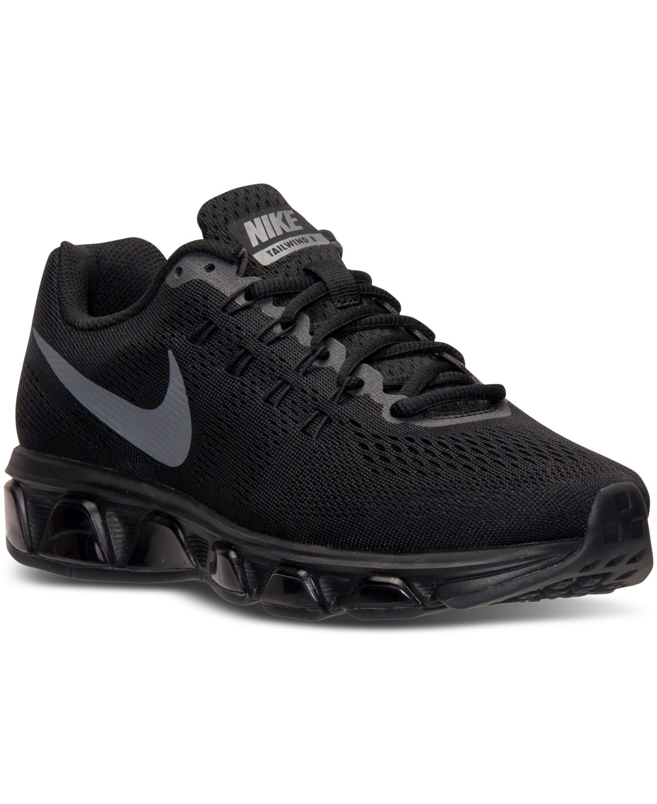 Nike Synthetic Women's Air Max Tailwind 8 Running Sneakers From Finish Line  in Black/Dark Grey (Black) | Lyst