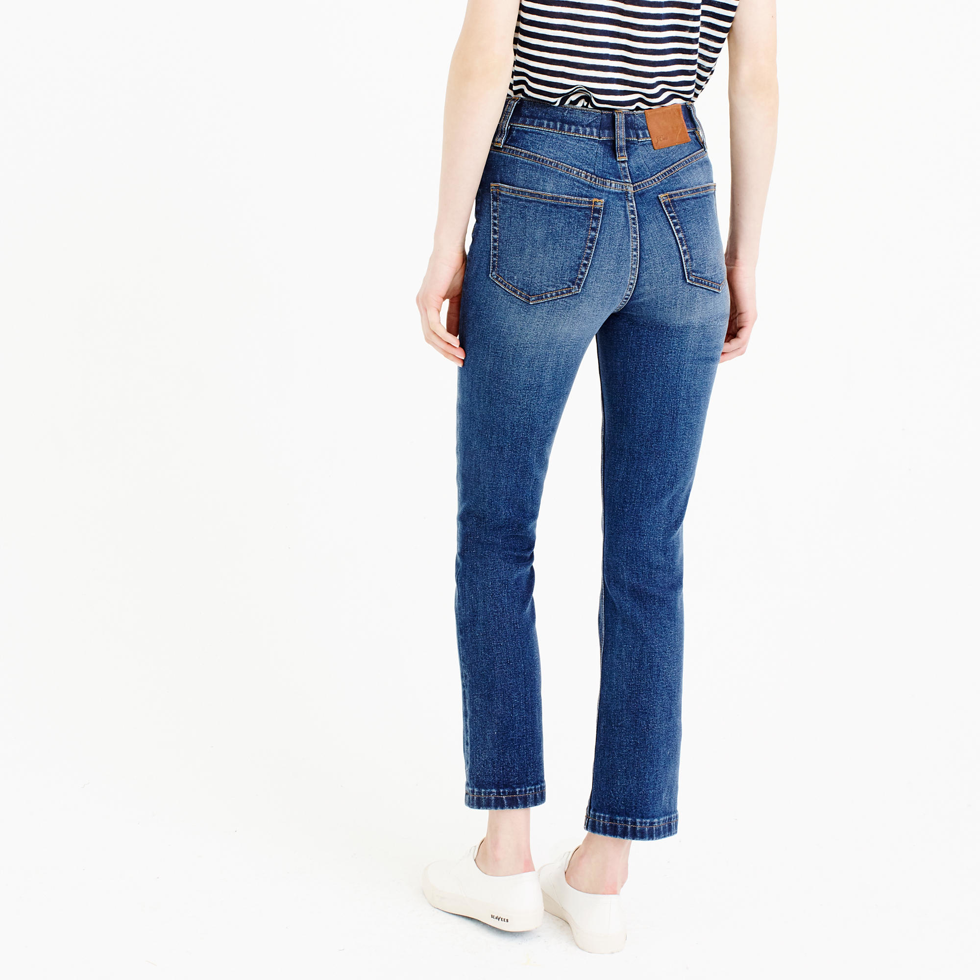 Buy > demi boot crop jeans > in stock
