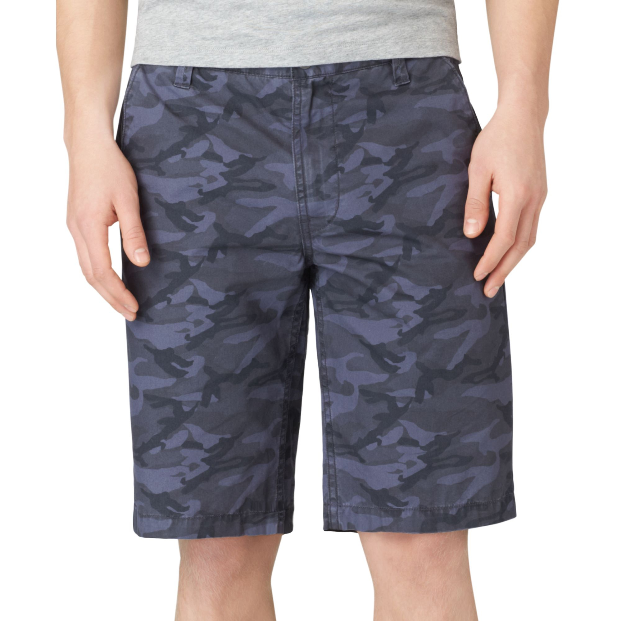 calvin klein shorts blue
