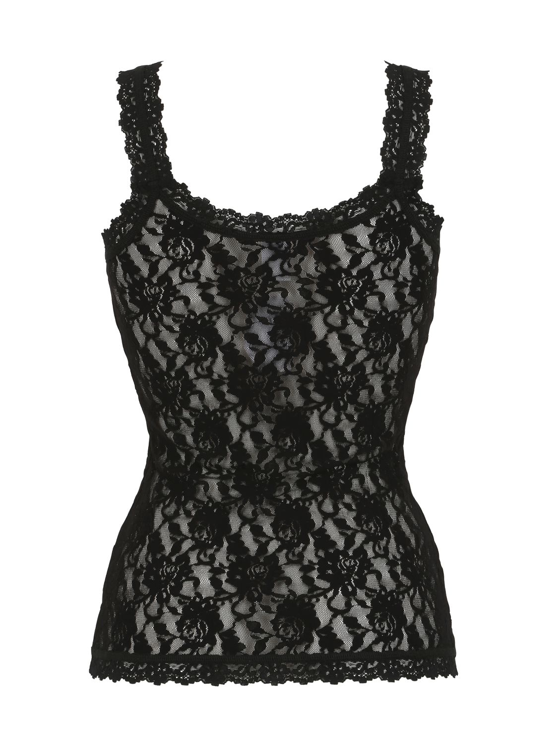 Hanky panky Lace Camisole Tank Top in Black | Lyst