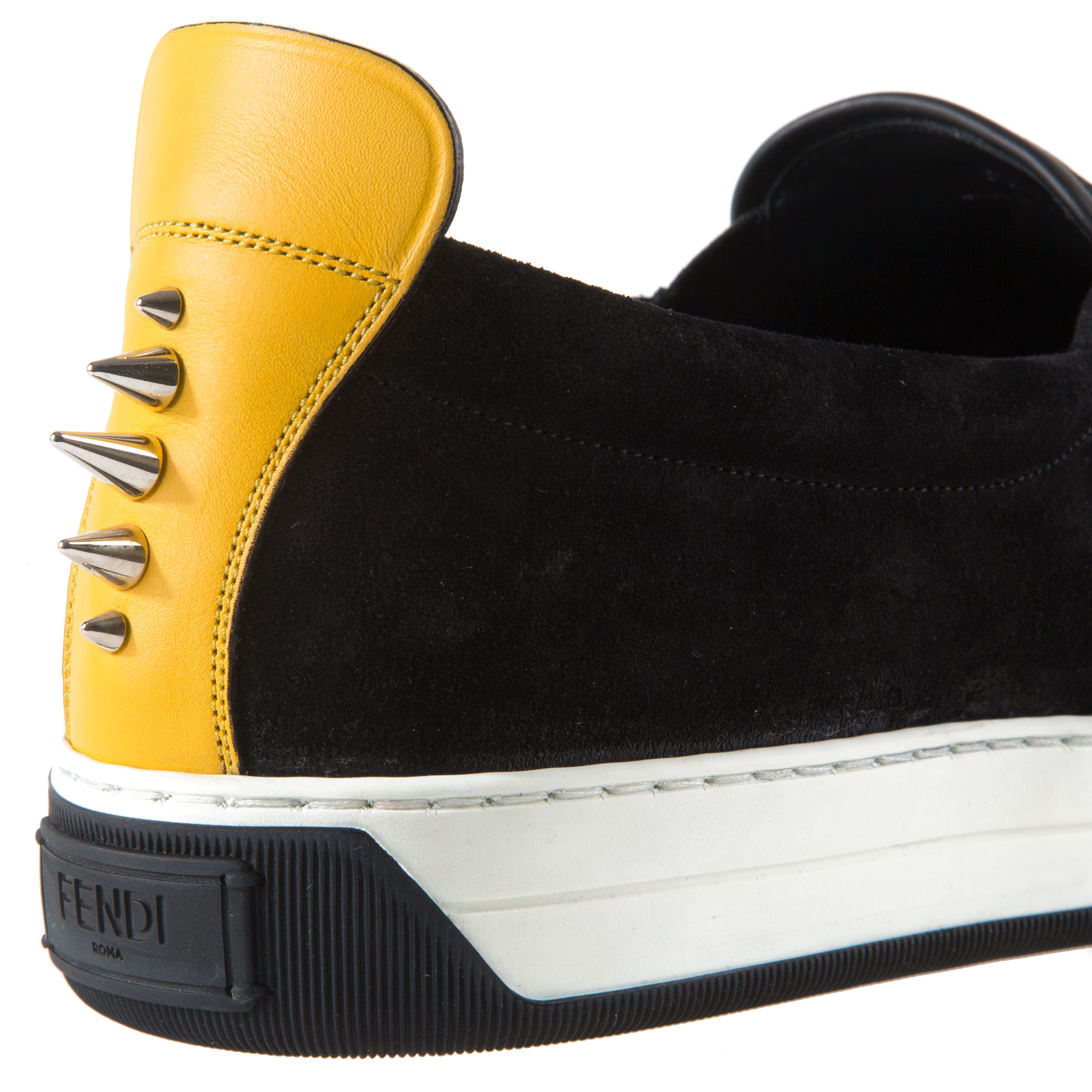 Fendi Loafer Monster Eyes in Black for Men Lyst