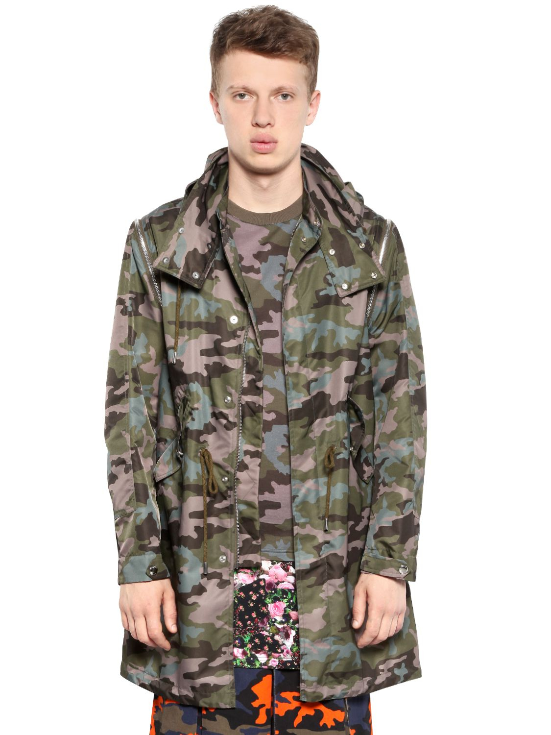 Givenchy Camouflage Parka Jacket for 