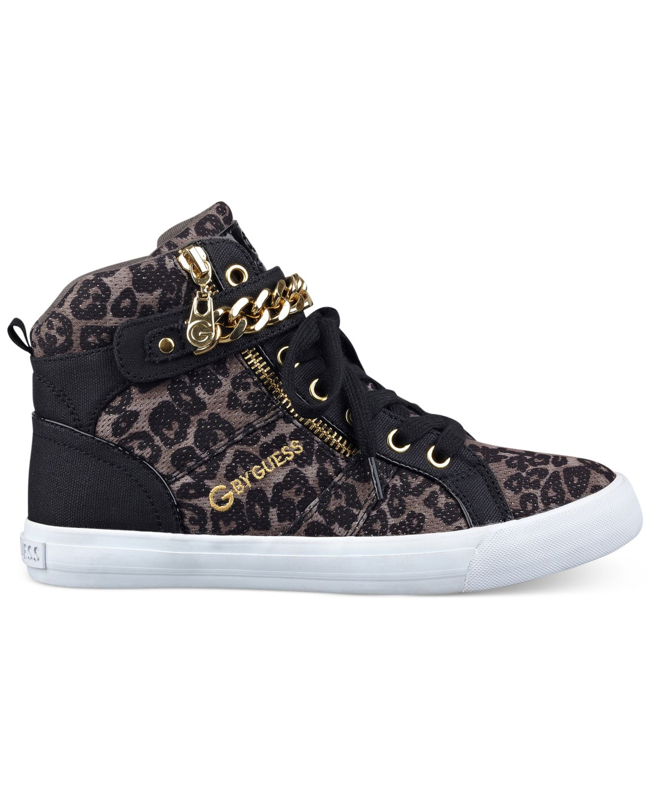 guess high top shoes womens