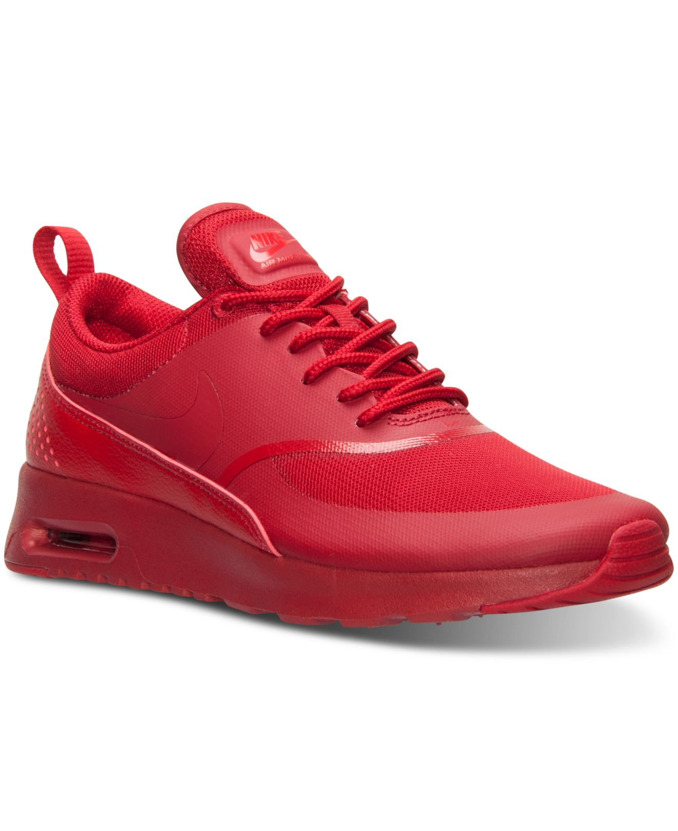 Nike Women's Air Max Thea Running Sneakers From Finish Line in Red - Lyst