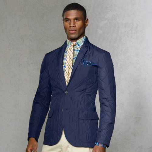 Lyst Polo Ralph Lauren Quilted Lightweight Sport Coat in Blue for Men