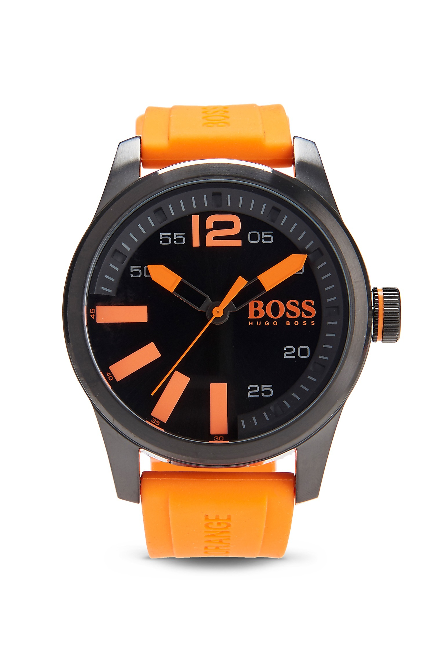 BOSS Orange '1513047' | Silicone Strap 3-hand Quartz Sporty Paris Watch in  Orange for Men - Lyst
