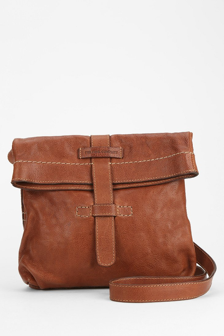 Lyst Frye Artisan Foldover Shoulder Bag in Brown