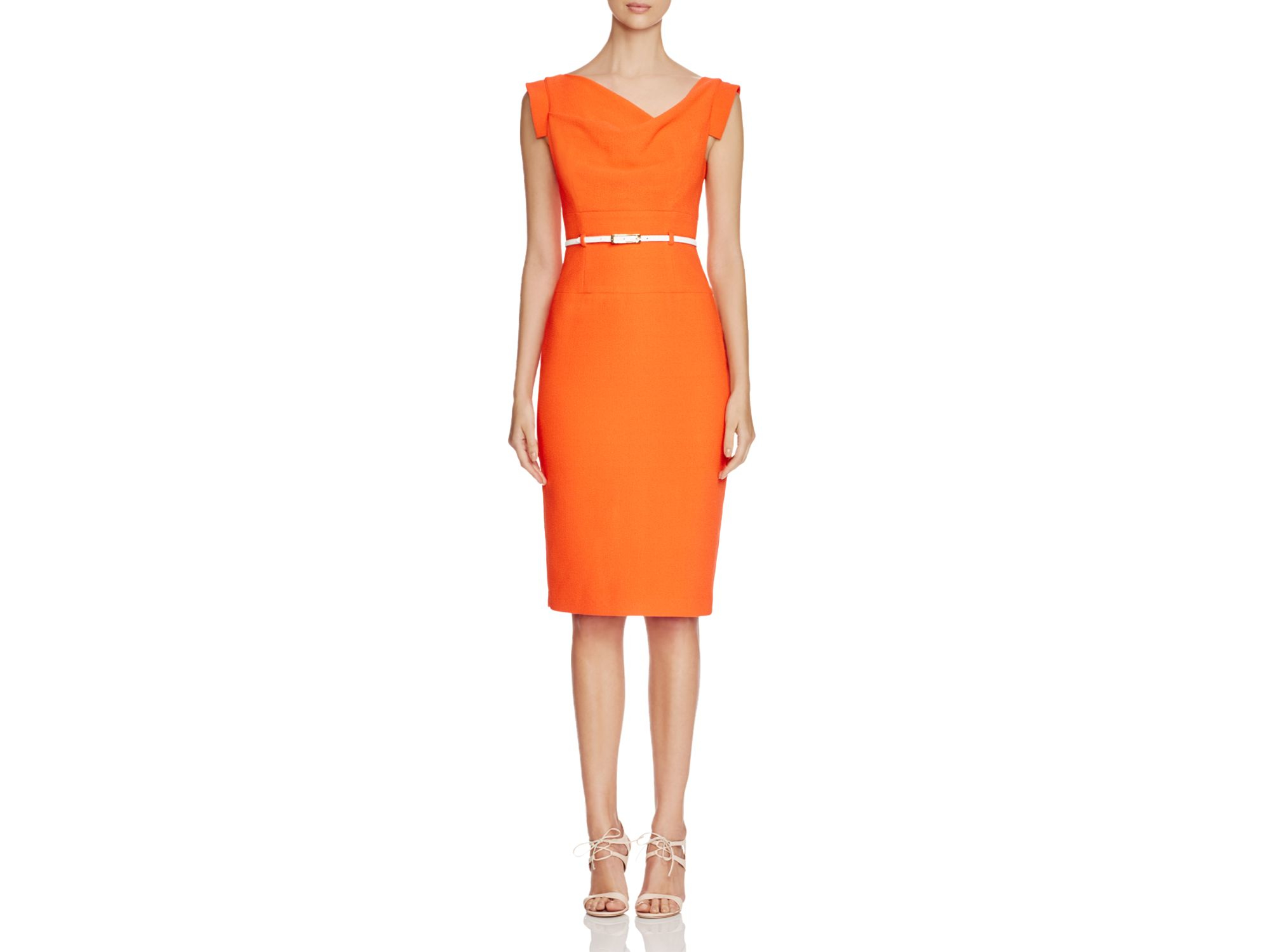 jackie o belted dress