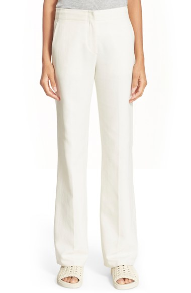 cotton flare pants