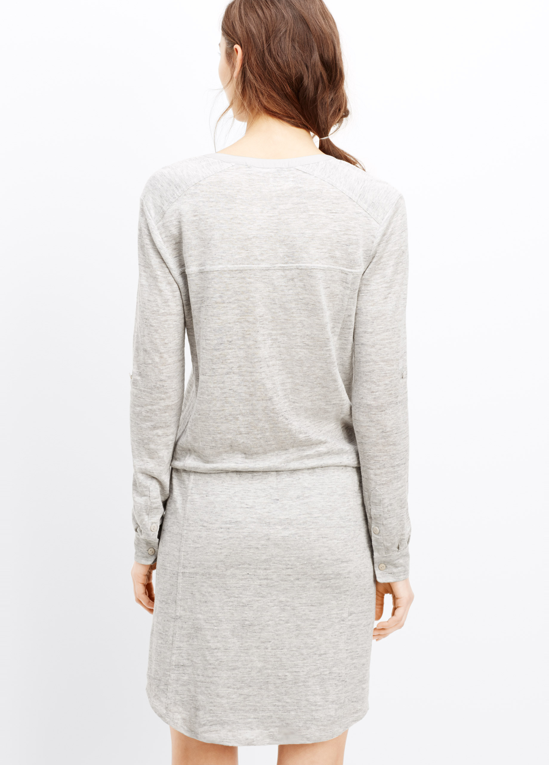 Linen Drawstring Dress Summer