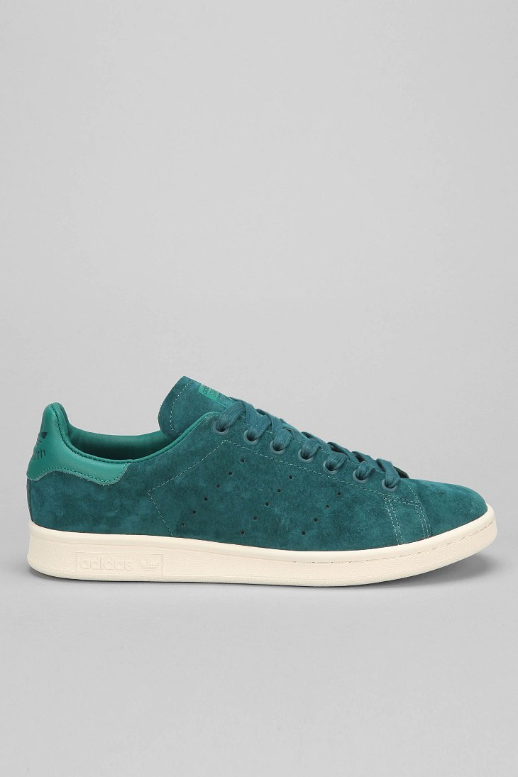 stan smith green suede