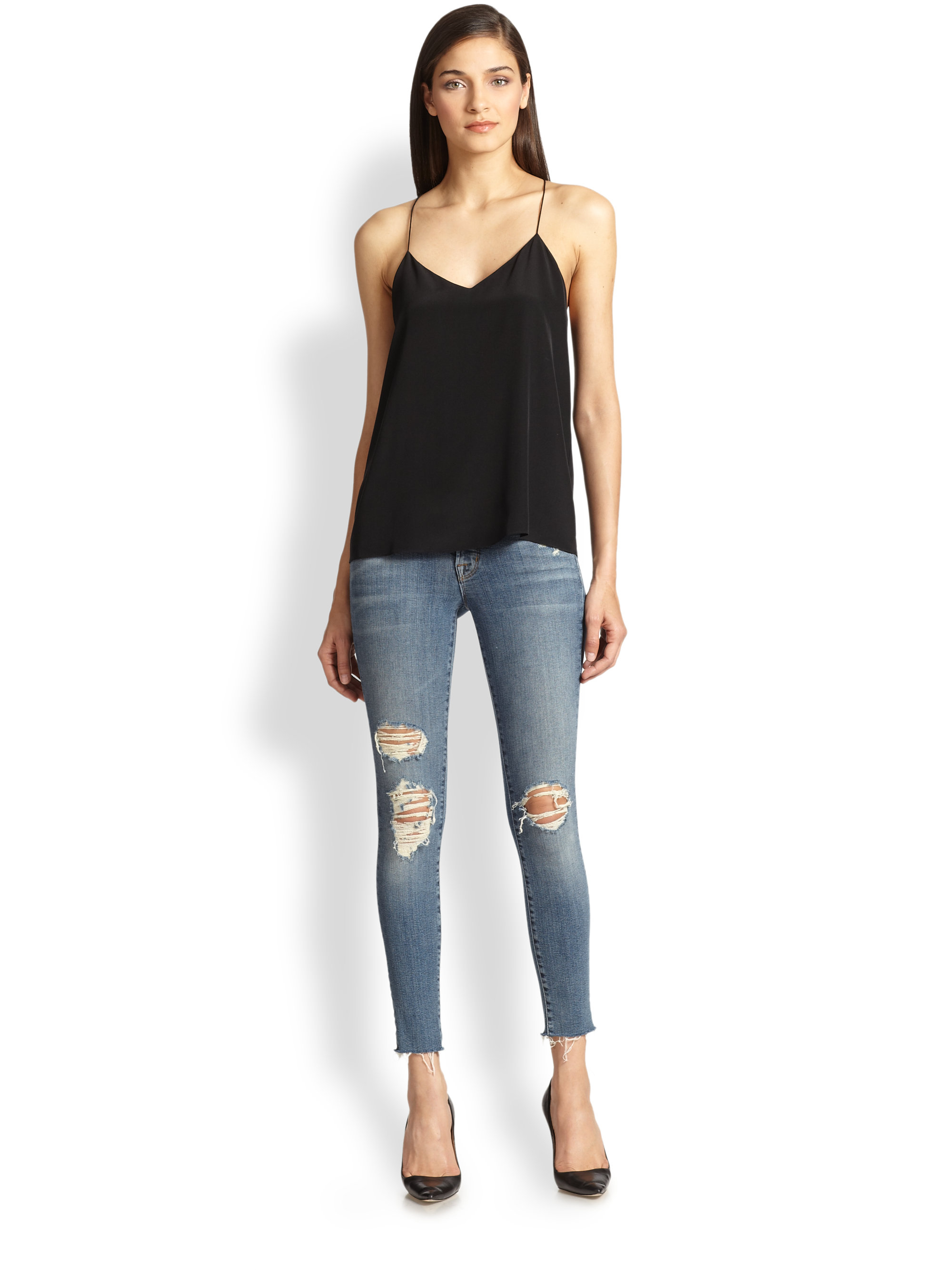 j brand distressed jeans