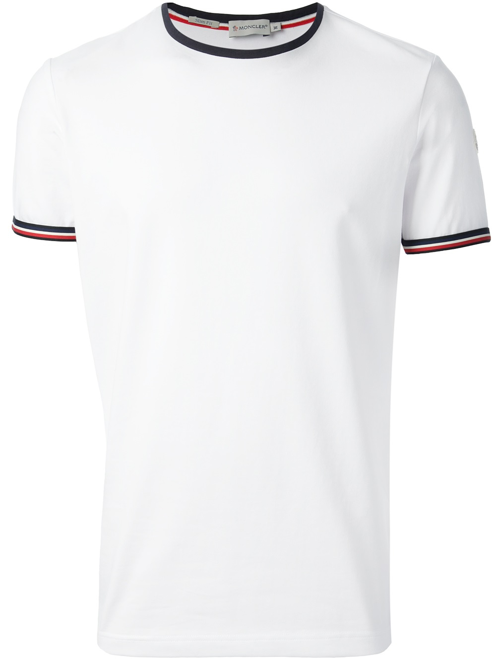 Moncler Classic T-Shirt in White for Men - Lyst