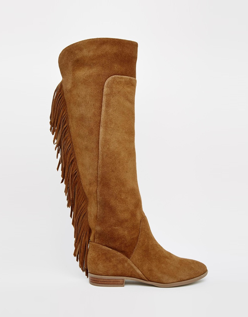 aldo fringe boots