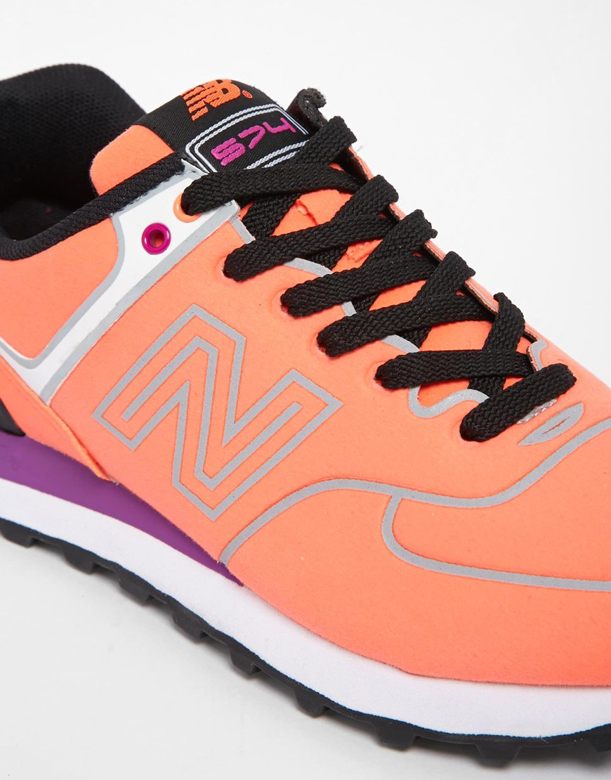 new balance arancione fluo