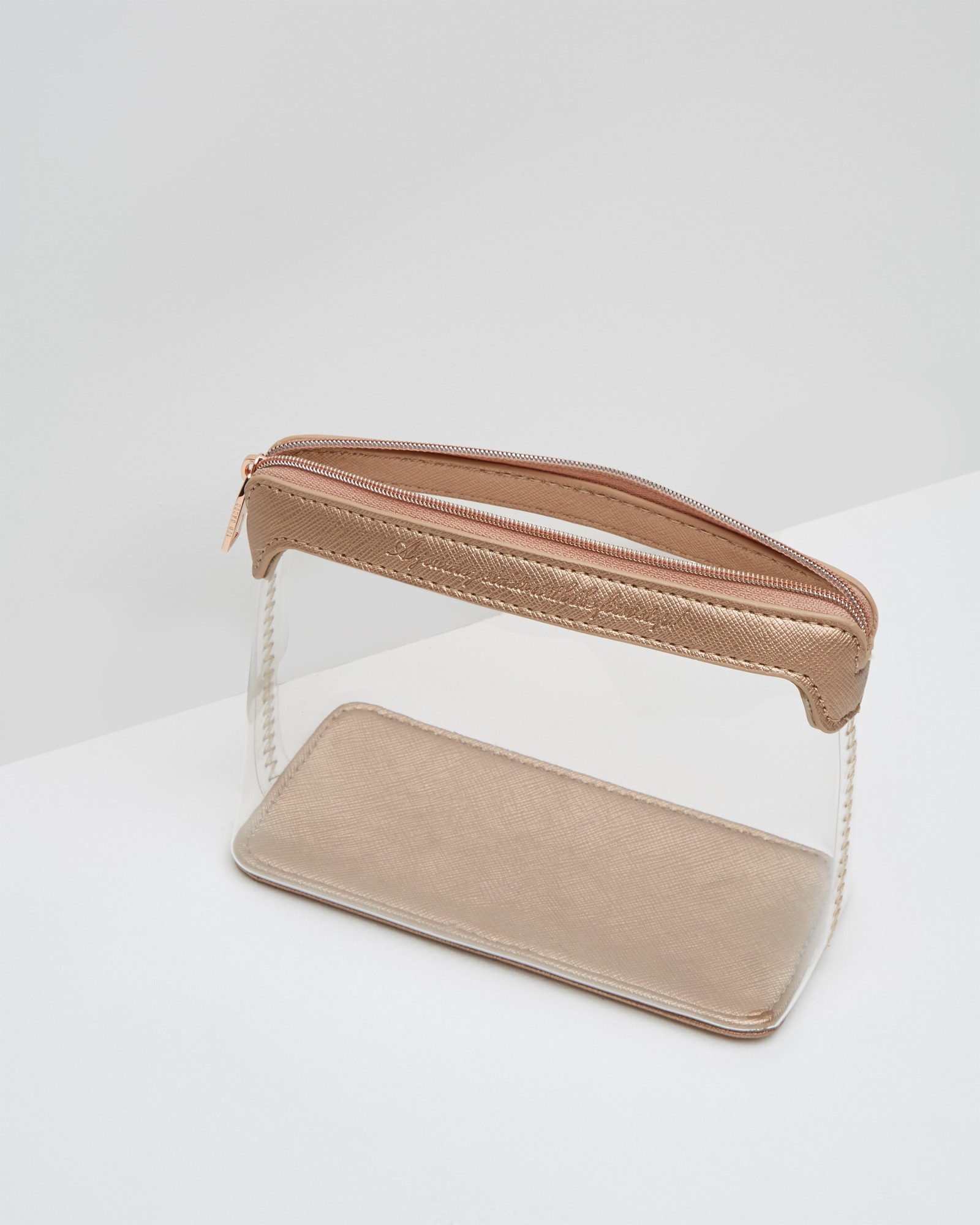 Lyst Ted Baker Clear Travel Wash Bag in Pink for Men
