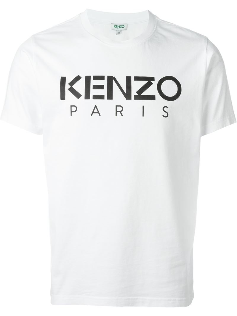 KENZO Paris T-shirt in White for Men - Lyst
