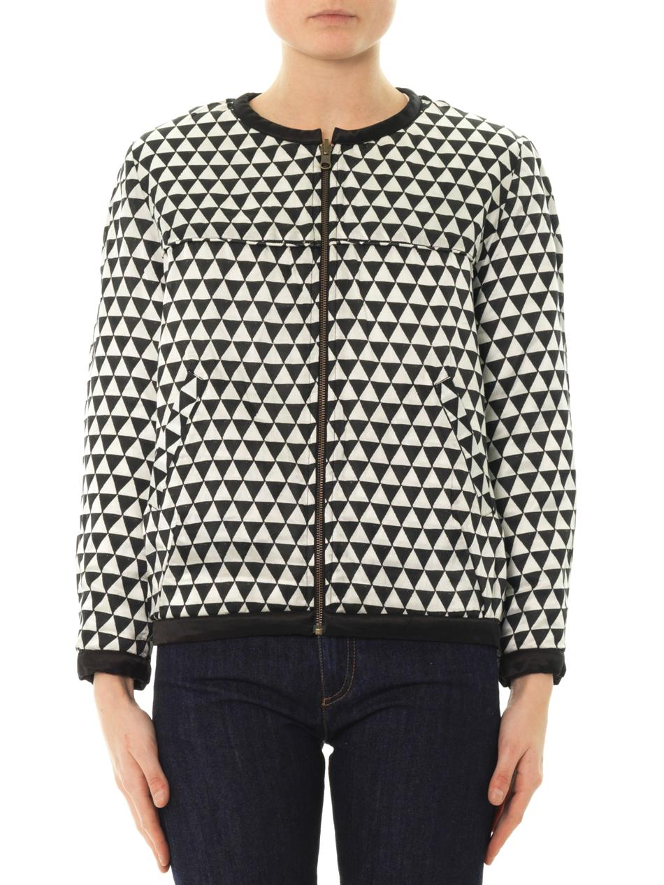 Lyst Étoile Isabel Marant Laitlyn Reversible Quilted Bomber Jacket in