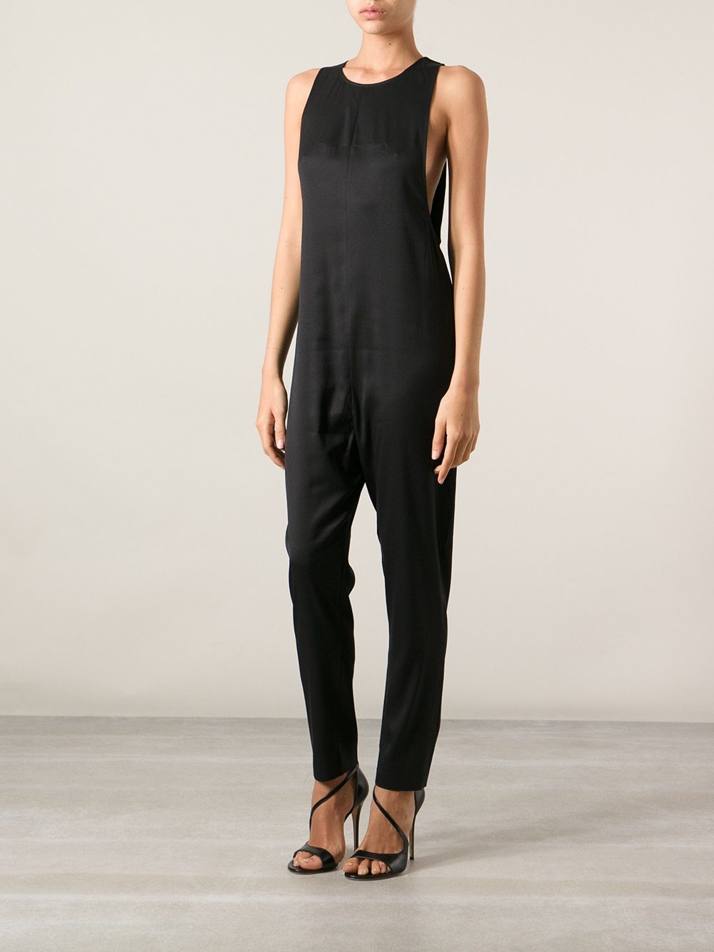 alexander wang black jumpsuit