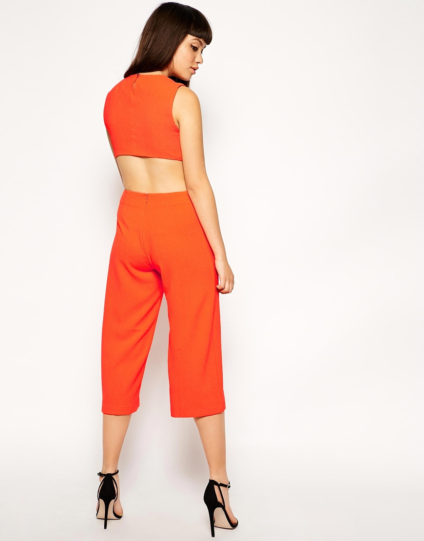 asos orange pants