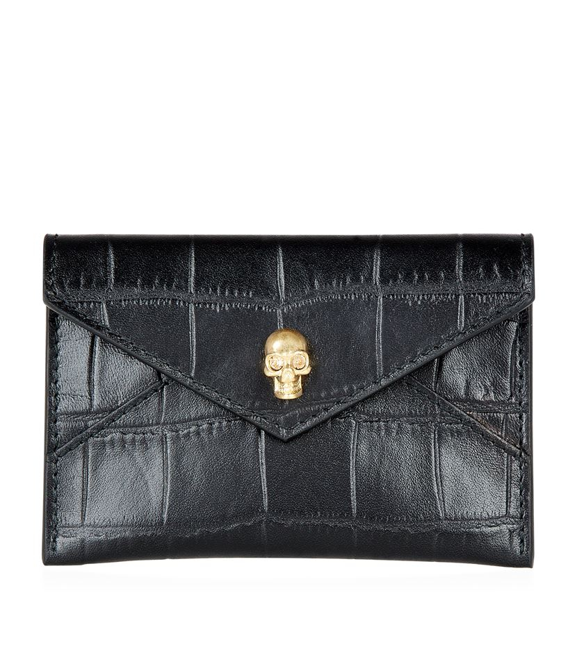 alexander mcqueen envelope card holder